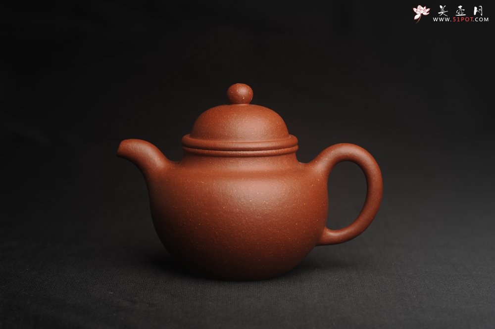 紫砂壶图片：美壶特惠 精致降坡泥寿珍掇球茶壶 性价比高 茶人醉爱 - 宜兴紫砂壶网