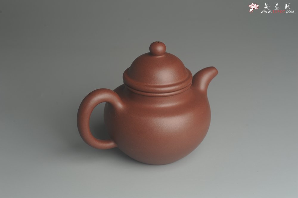 紫砂壶图片：油润底曹青 全手工寿珍掇球 深得老味 做工灰常好 请君细品 作品说话 - 宜兴紫砂壶网