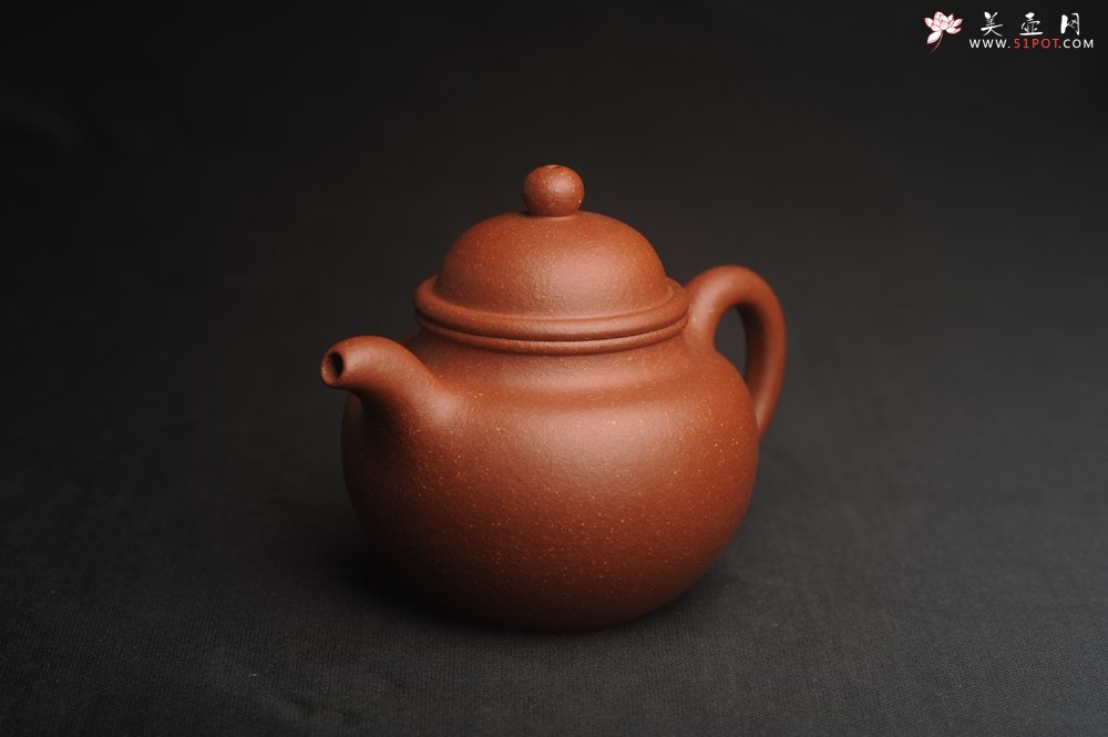 紫砂壶图片：美壶特惠 精致降坡泥寿珍掇球茶壶 性价比高 茶人醉爱 - 宜兴紫砂壶网