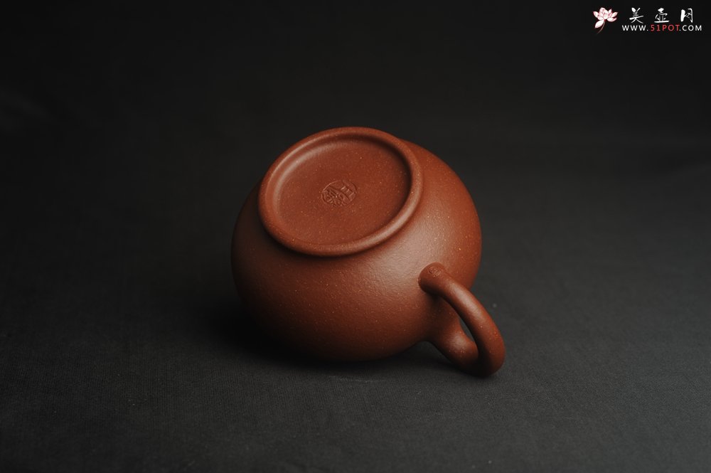 紫砂壶图片：美壶特惠 精致红降坡泥大亨掇只壶 茶人醉爱 - 宜兴紫砂壶网