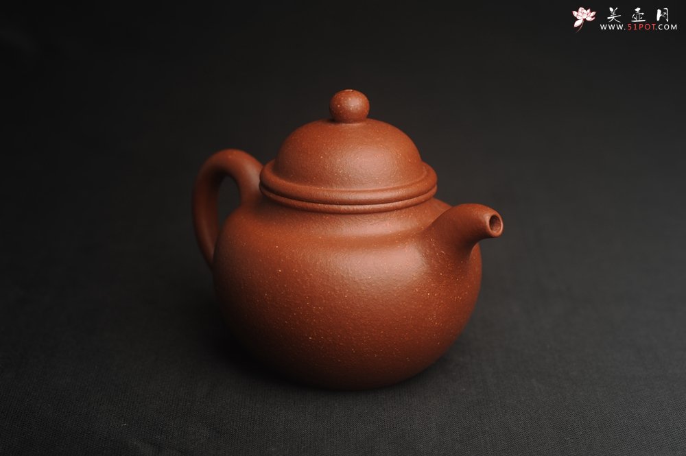 紫砂壶图片：美壶特惠 精致降坡泥寿珍掇球茶壶 性价比高 茶人醉爱 - 宜兴紫砂壶网