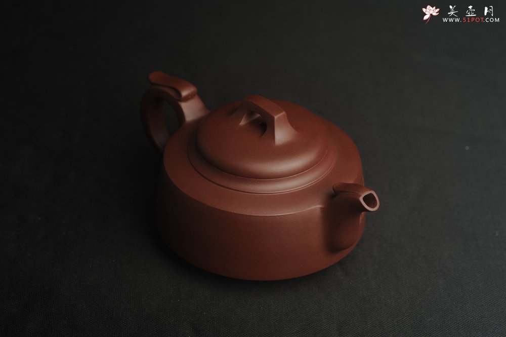 紫砂壶图片：美壶特惠 精致紫泥凤鸣壶 龙飞凤舞 - 宜兴紫砂壶网