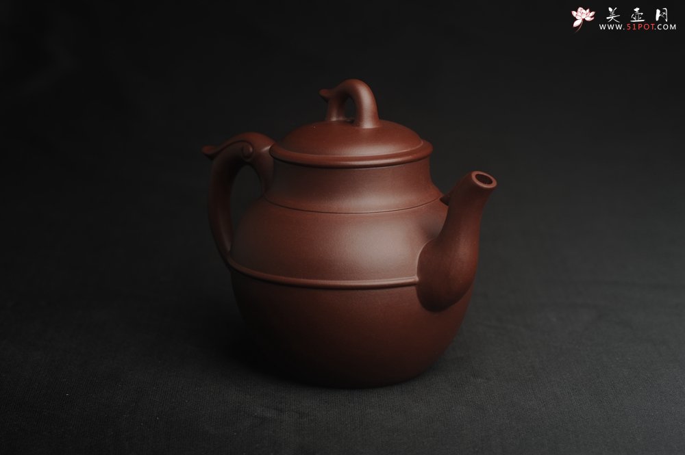 紫砂壶图片：美壶特惠 精致紫泥凤鸣壶 茶人醉爱 - 宜兴紫砂壶网