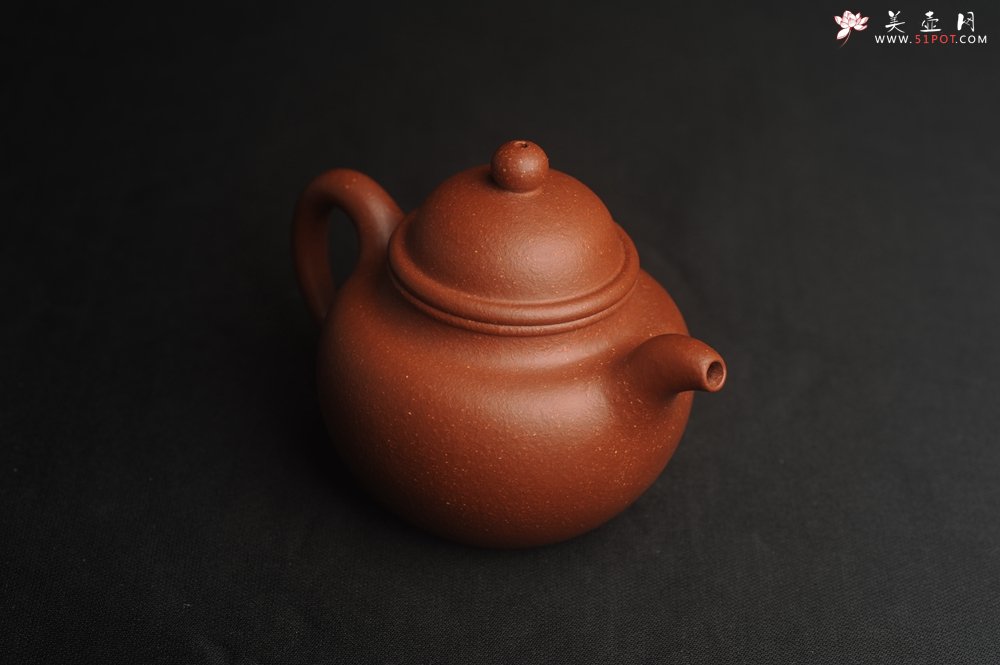 紫砂壶图片：美壶特惠 精致降坡泥寿珍掇球茶壶 性价比高 茶人醉爱 - 宜兴紫砂壶网
