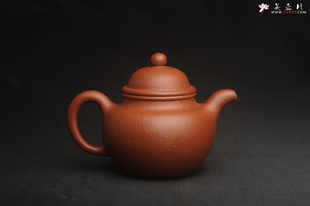 紫砂壶图片：美壶特惠 精致降坡泥寿珍掇球茶壶 性价比高 茶人醉爱 - 宜兴紫砂壶网