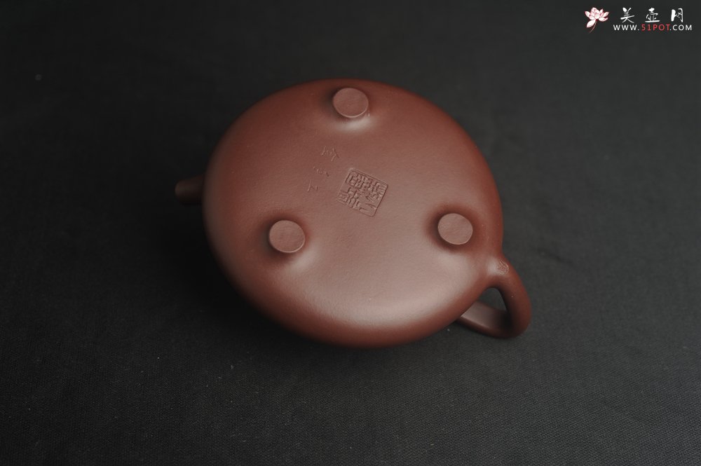 紫砂壶图片：油润底曹青 全手工特好子冶石瓢 工艺师装饰清供图 特文气 - 宜兴紫砂壶网