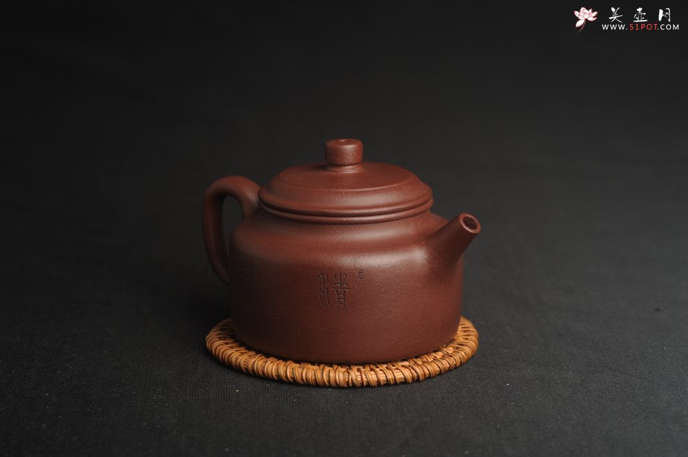紫砂壶图片：,美壶特惠 优质紫泥精致枯枝鸟德中壶 矿物质丰富 茶人醉爱 - 宜兴紫砂壶网