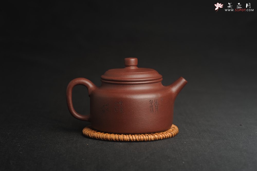 紫砂壶图片：,美壶特惠 优质紫泥精致枯枝鸟德中壶 矿物质丰富 茶人醉爱 - 宜兴紫砂壶网