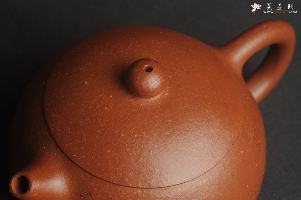 紫砂壶图片：油润降坡泥全手工小品西施壶 装饰静心图 心恬神宁 - 宜兴紫砂壶网