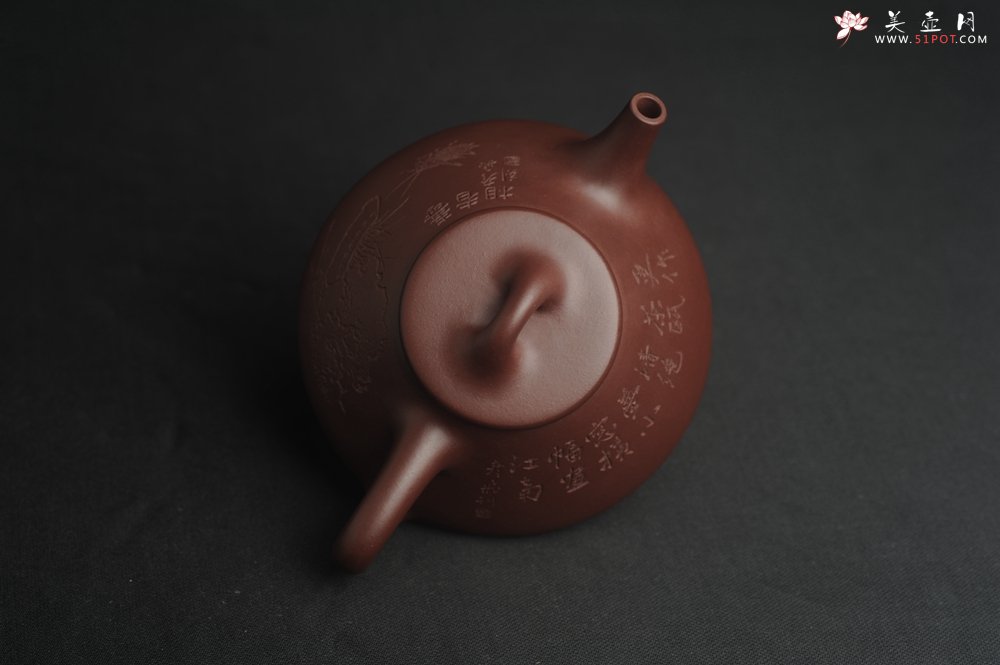 紫砂壶图片：油润底曹青 全手工特好子冶石瓢 工艺师装饰清供图 特文气 - 宜兴紫砂壶网