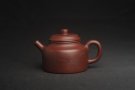 紫砂壶图片：油润黄龙山4号深井红皮龙 全手工德中壶 做工特好 喜上眉梢 - 宜兴紫砂壶网