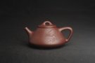 紫砂壶图片：油润底曹青 全手工特好子冶石瓢 工艺师装饰清供图 特文气 - 宜兴紫砂壶网