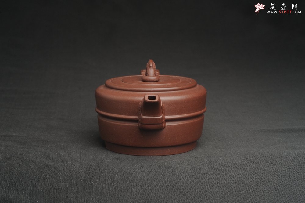 紫砂壶图片：美壶特惠 精致卡盖紫泥集玉壶 茶人醉爱 - 宜兴紫砂壶网