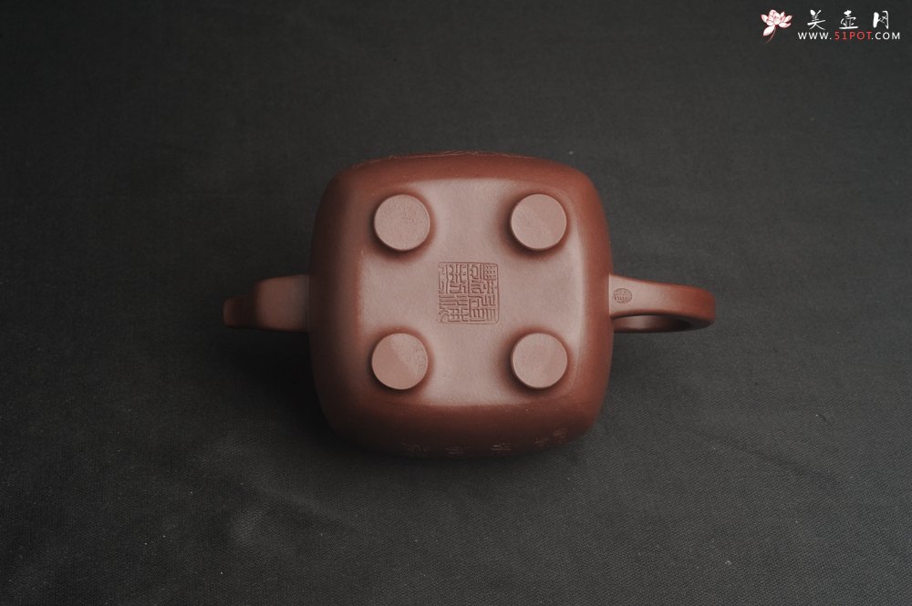 紫砂壶图片：实力派张海艳全手工油润底曹青重器鸣远四方 气势磅礴 用心之作 装饰人物特文气 - 宜兴紫砂壶网