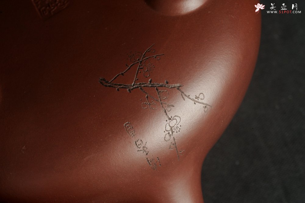 紫砂壶图片：特好精工紫泥大满瓢 难度特别大 足足做了一个星期 成型难实用型杠杠的忒别适用夏天牛饮 - 宜兴紫砂壶网