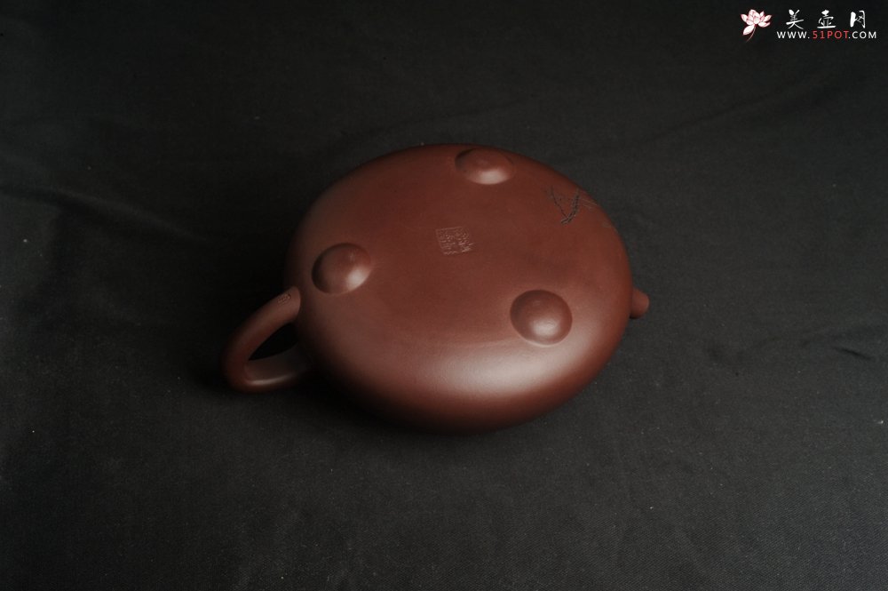 紫砂壶图片：特好精工紫泥大满瓢 难度特别大 足足做了一个星期 成型难实用型杠杠的忒别适用夏天牛饮 - 宜兴紫砂壶网