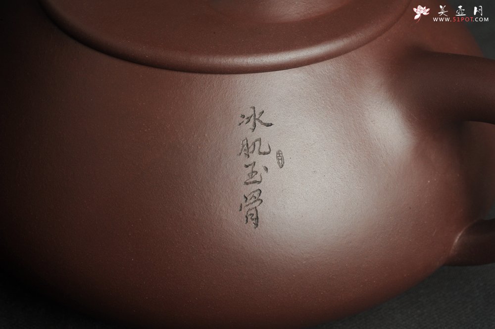 紫砂壶图片：特好精工紫泥大满瓢 难度特别大 足足做了一个星期 成型难实用型杠杠的忒别适用夏天牛饮 - 宜兴紫砂壶网