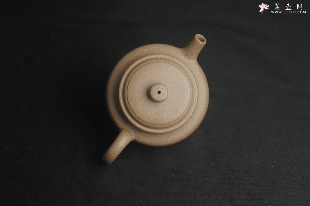 紫砂壶图片：高温油润黄龙山本山老段泥 全手工德中壶 做工特好 居不可无竹 竹笛清风 - 宜兴紫砂壶网