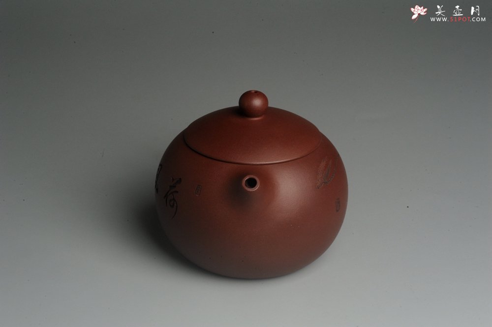 紫砂壶图片：美壶特惠 精致荷风十里优质紫泥西施 装饰田园荷叶游鱼之乐特文气 茶人醉爱 - 宜兴紫砂壶网