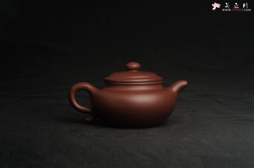 紫砂壶图片：美壶特惠 精致紫泥大亨仿古壶 - 宜兴紫砂壶网