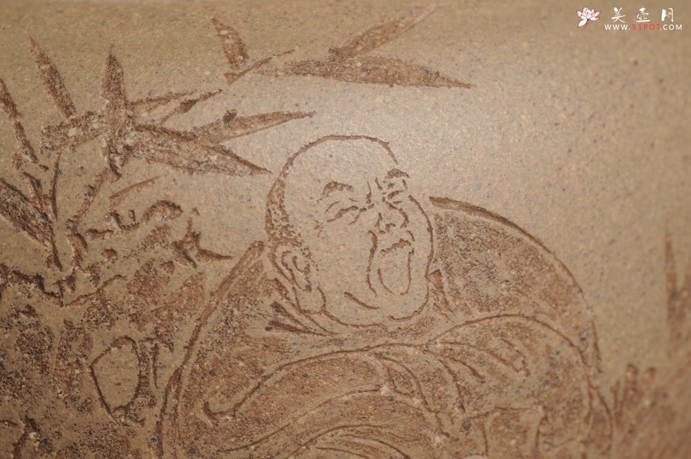 紫砂壶图片：特好高温本山老段泥 全手工过桥井栏壶 浩然养素 - 宜兴紫砂壶网