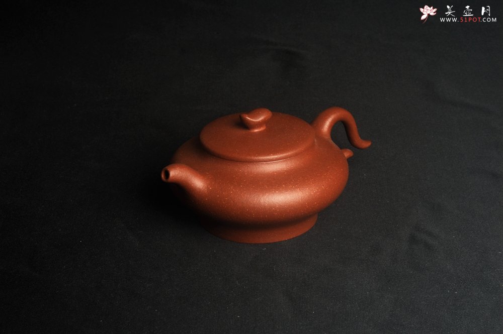 紫砂壶图片：美壶特惠 精致降坡泥飞鸿壶 茶人醉爱 - 宜兴紫砂壶网