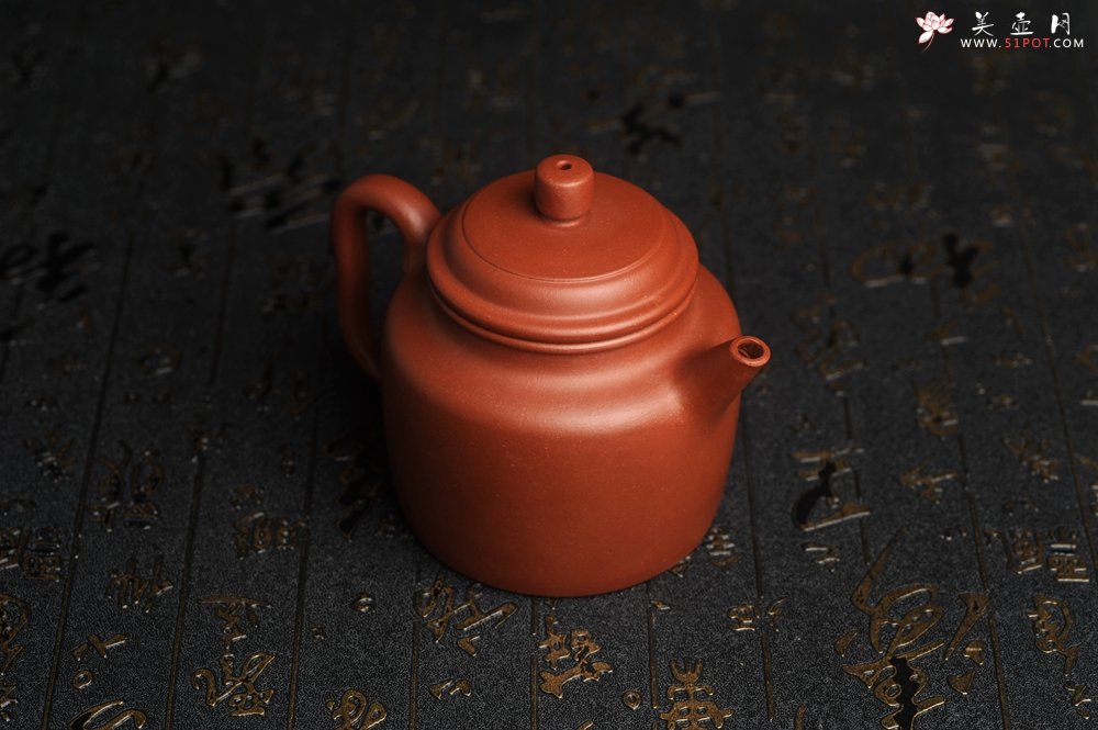 紫砂壶图片：美壶特惠 精致老清水泥高德中茶壶 茶人醉爱 - 宜兴紫砂壶网