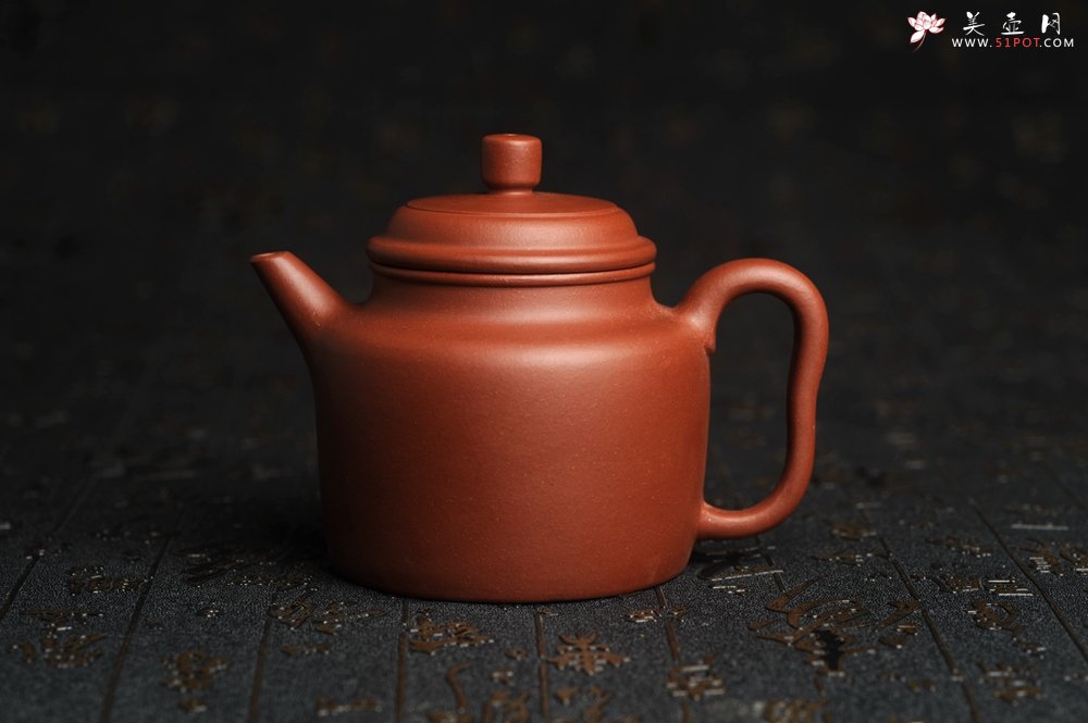 紫砂壶图片：美壶特惠 精致老清水泥高德中茶壶 茶人醉爱 - 宜兴紫砂壶网
