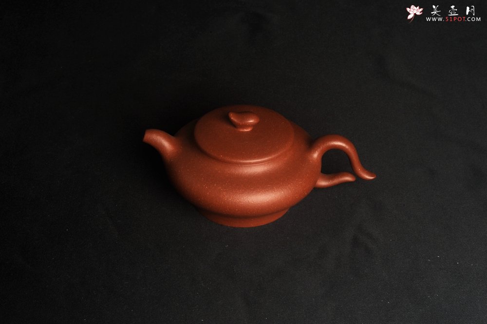 紫砂壶图片：美壶特惠 精致降坡泥飞鸿壶 茶人醉爱 - 宜兴紫砂壶网