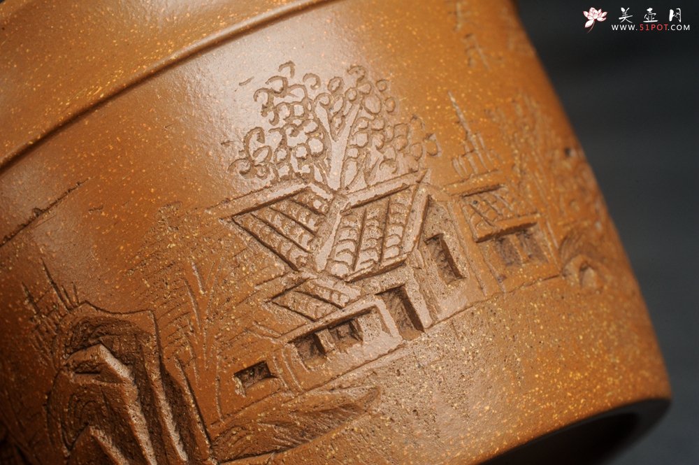 紫砂壶图片：美杯特惠 精致降坡泥江南春主人杯 - 宜兴紫砂壶网