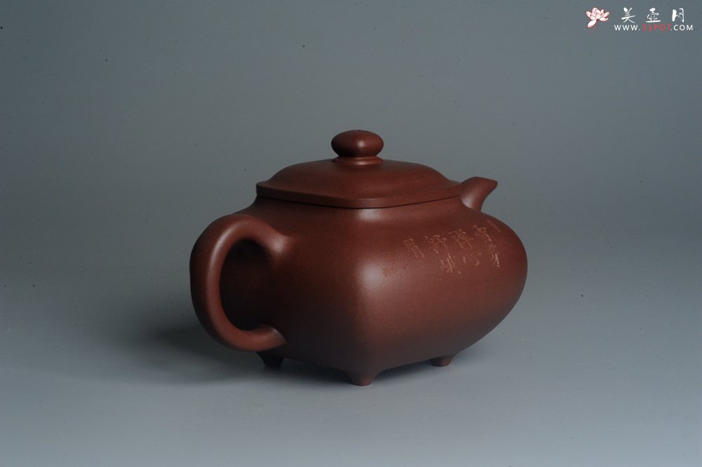 紫砂壶图片：实力派张海艳 全手工特好底槽清传炉壶 雪芽禅心舒峨眉 好壶期待与亲结缘 - 宜兴紫砂壶网