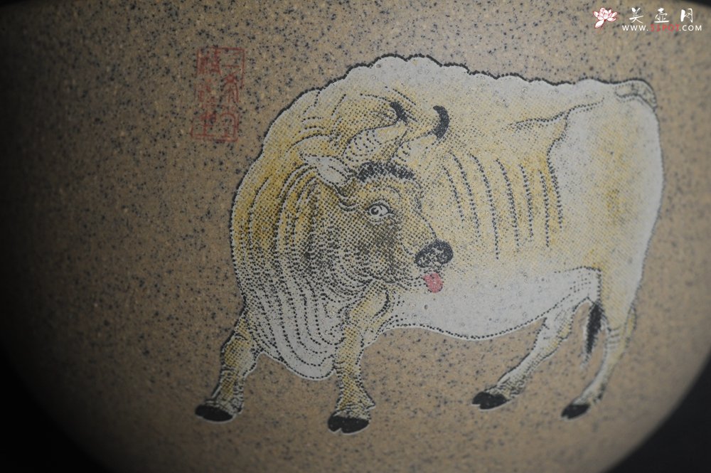 紫砂壶图片：美杯特惠 高温本山段泥 精致牛气哄哄主人杯 高性价比 - 宜兴紫砂壶网