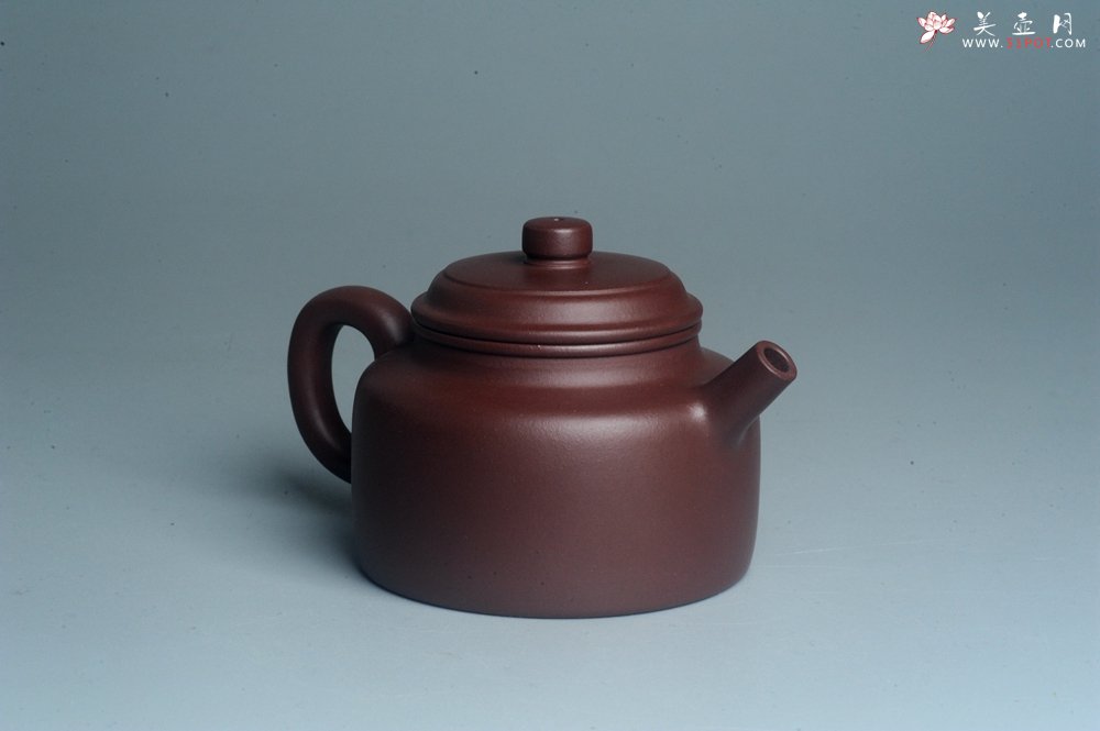 紫砂壶图片：油润黄龙山4号深井红皮龙 全手工德中壶 做工特好 - 宜兴紫砂壶网