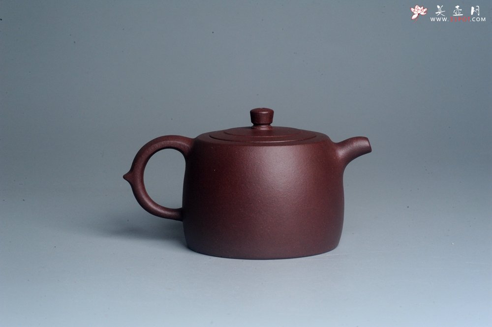 紫砂壶图片：美壶特惠 油润老紫泥精致井栏 茶人醉爱 - 宜兴紫砂壶网