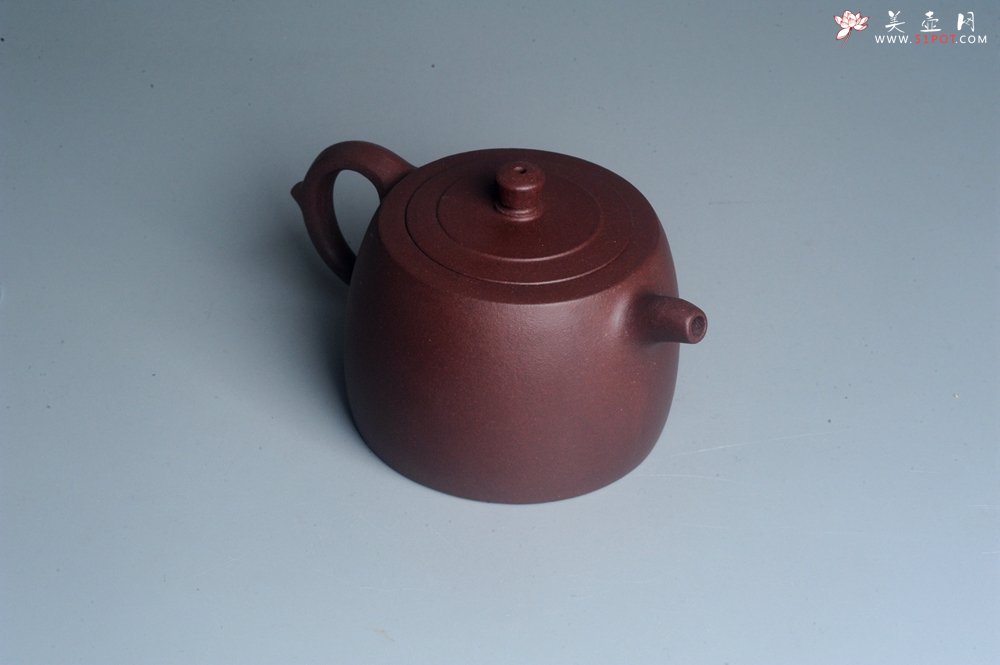 紫砂壶图片：美壶特惠 油润老紫泥精致井栏 茶人醉爱 - 宜兴紫砂壶网