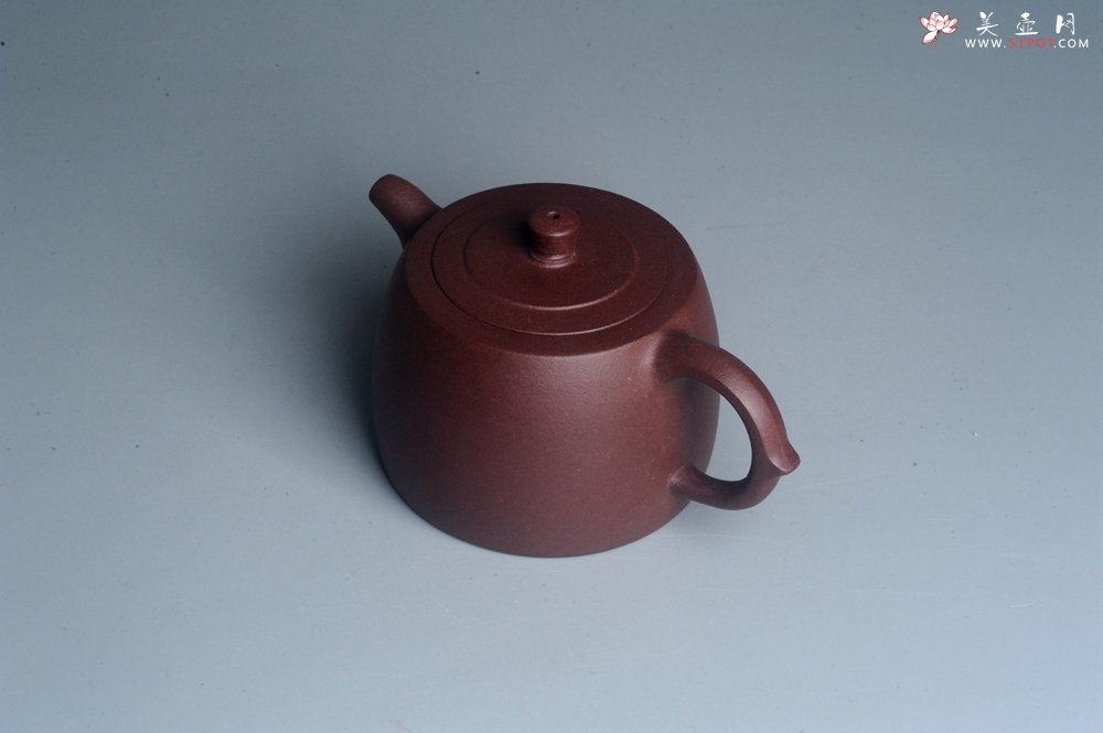 紫砂壶图片：美壶特惠 油润老紫泥精致井栏 茶人醉爱 - 宜兴紫砂壶网