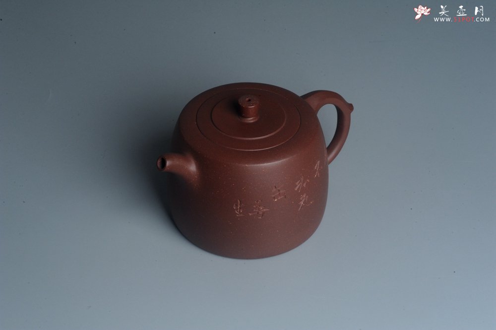 紫砂壶图片：美壶特惠 摹古文人小井栏 摹古曼生铭金玉不如瓦缶 - 宜兴紫砂壶网