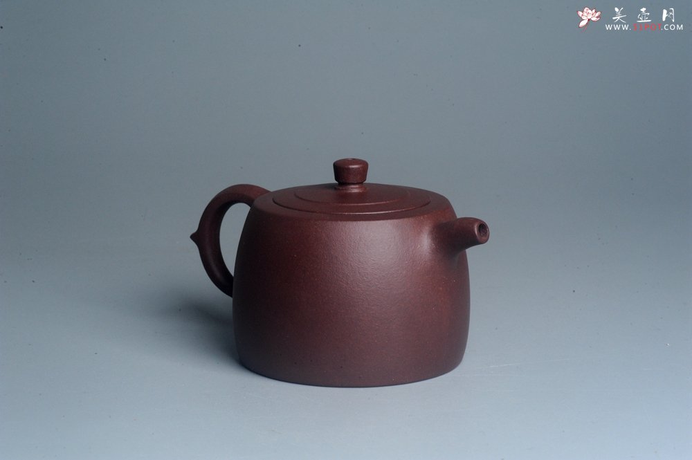 紫砂壶图片：美壶特惠 油润老紫泥精致井栏 茶人醉爱 - 宜兴紫砂壶网