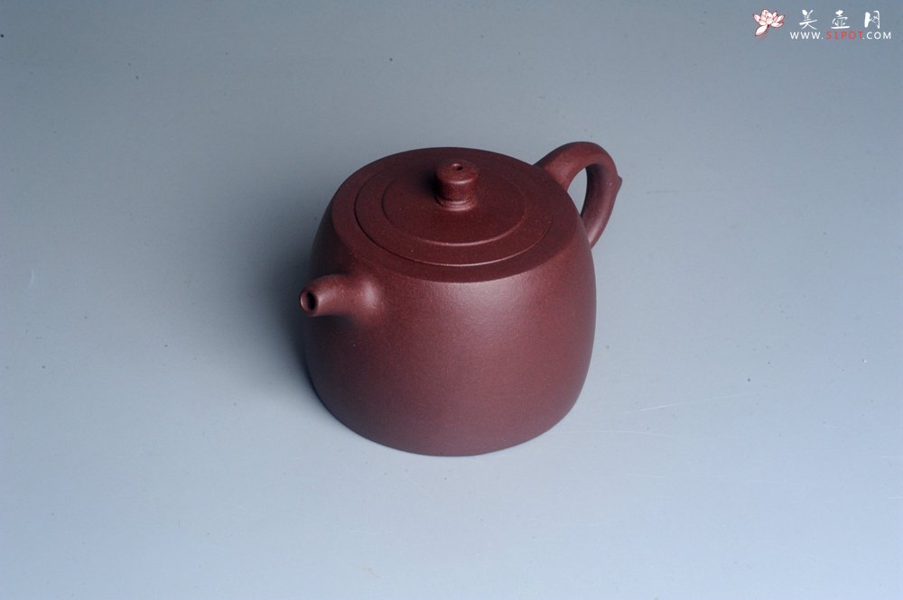 紫砂壶图片：美壶特惠 油润老紫泥精致井栏 茶人醉爱 - 宜兴紫砂壶网