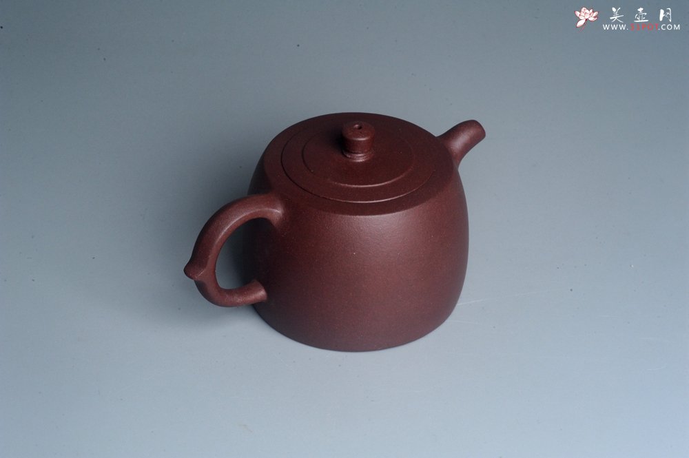 紫砂壶图片：美壶特惠 油润老紫泥精致井栏 茶人醉爱 - 宜兴紫砂壶网