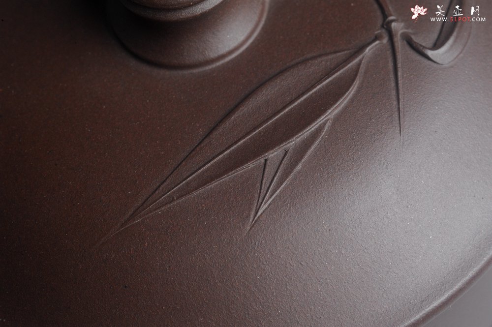 紫砂壶图片：美杯年底特惠 助工精工制作竹节盖杯 自用送礼佳品 - 宜兴紫砂壶网