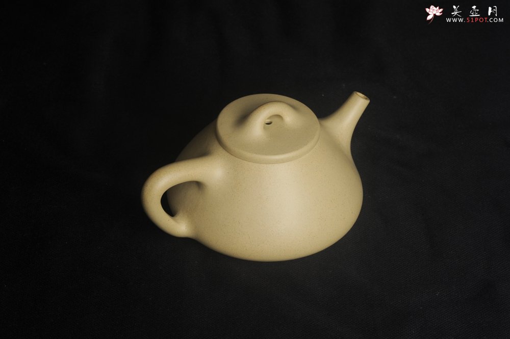 紫砂壶图片：美壶特惠 超精致本山绿泥小品子冶石瓢 做工特好 - 宜兴紫砂壶网