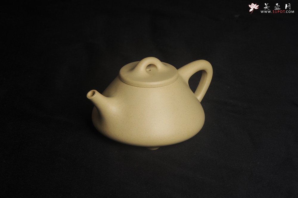 紫砂壶图片：美壶特惠 超精致本山绿泥小品子冶石瓢 做工特好 - 宜兴紫砂壶网