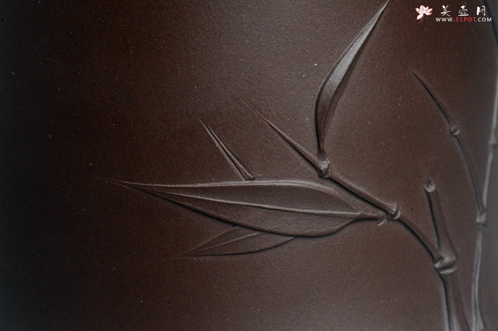 紫砂壶图片：美杯年底特惠 助工精工制作竹节盖杯 自用送礼佳品 - 宜兴紫砂壶网