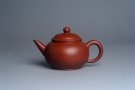 紫砂壶图片：美壶特惠 潜力股殷老师全手工特好降坡泥水平壶 茶人醉爱 - 宜兴紫砂壶网