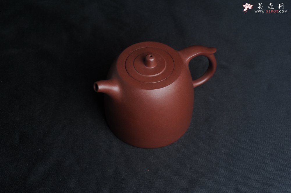 紫砂壶图片：美壶特惠 油润老紫泥宝铎壶 茶人醉爱 - 宜兴紫砂壶网