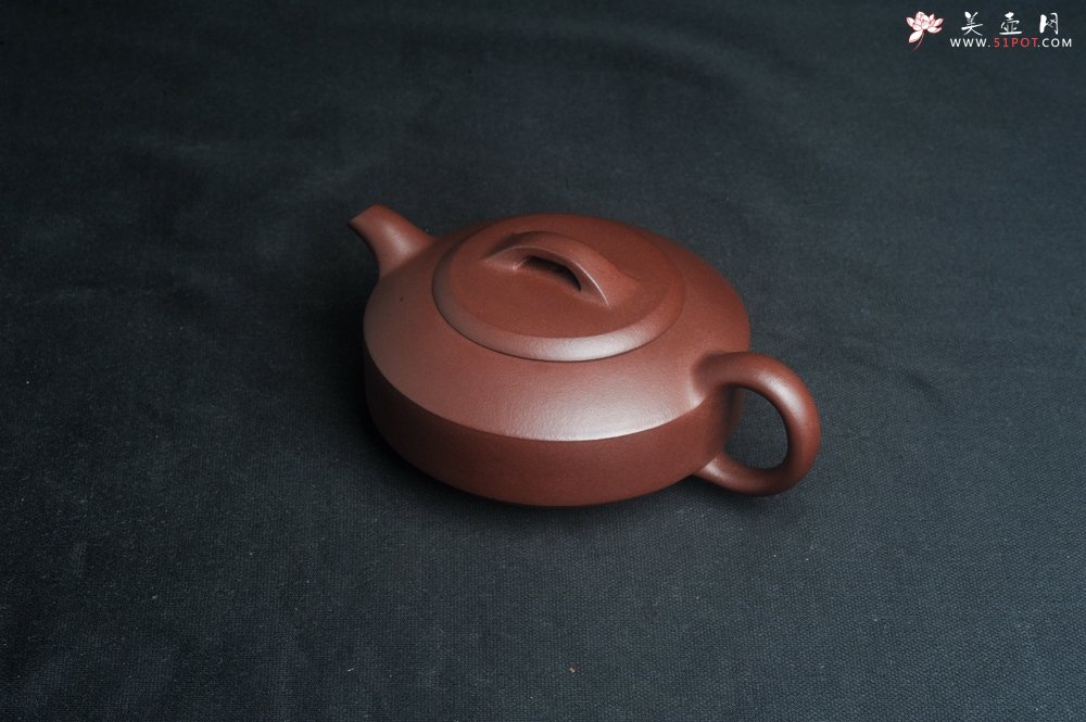 紫砂壶图片：美壶特惠 油润老紫泥汉君壶 茶人醉爱 - 宜兴紫砂壶网
