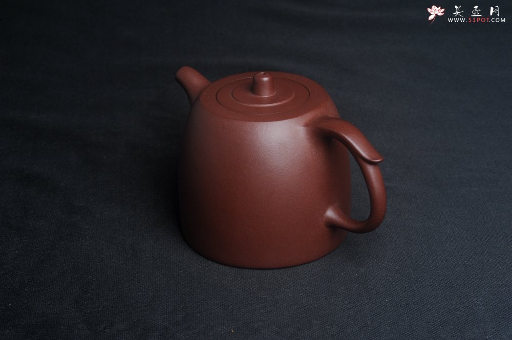 紫砂壶图片：美壶特惠 油润老紫泥宝铎壶 茶人醉爱 - 宜兴紫砂壶网