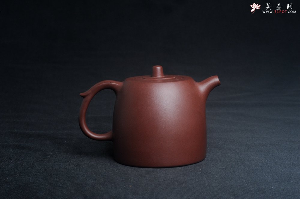 紫砂壶图片：美壶特惠 油润老紫泥宝铎壶 茶人醉爱 - 宜兴紫砂壶网