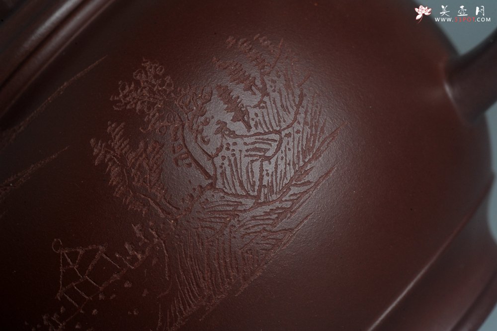 紫砂壶图片：美壶特惠 优质紫泥精致凤鸣壶 - 宜兴紫砂壶网